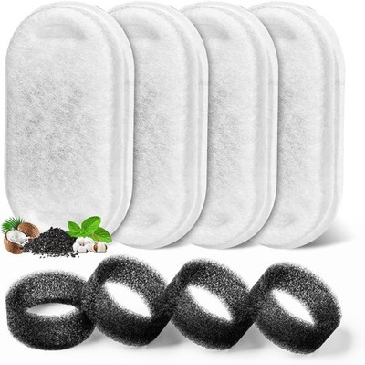 Cat Water Fountain Filter, Filters Replacement for 108Oz/3.2L&67Oz/2L&135Oz/4L
