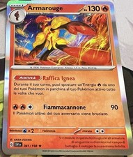 Carta Pokemon Scarlatto e Violetto SVIit ITA: ARMAROUGE 041/198 Rara