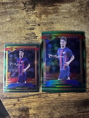Gavi - Big Card - TOPPS Finest Flashback - FC Barcelona - Rare Big Card