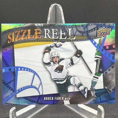 25-26 UD Extended Series Hockey Sizzle Reel SR-94 Brock Faber