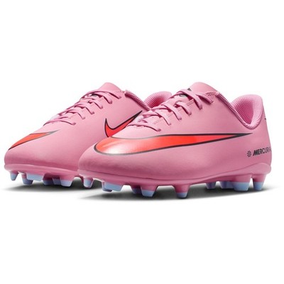 Nike Mercurial Vapor 16 Club FQ8286-600 Kids 3 Pink FG/MG Soccer