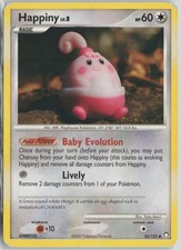 Happiny 52/123 Uncommon Mysterious Treasures Pokemon Heavily Played on eBay