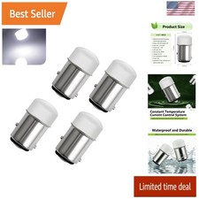 4 Pcs 1156 Led Turn Signal Lights 3014-9smd Super Bright 1156 Bulb White