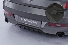 Heck Ansatz Tuning Diffusor matt Carbon Look für BMW 6er E63/E64 HA487-M
