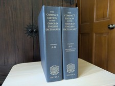 The Compact Edition Oxford English Dictionary...