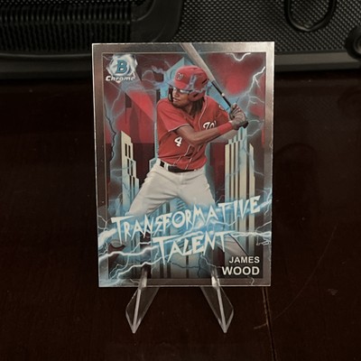 2023 Bowman Chrome Draft - Transformative Talent James Wood #TT-15 (RC)