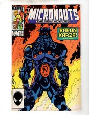 Marvel Comics Micronauts Volume 2 Book #15 VF+ Direct