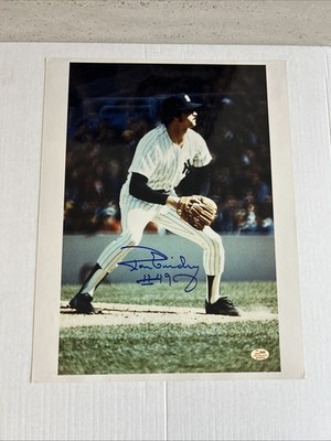 Ron Guidry Signed New York Yankees SGC-COA 11 X 14 Photo Michael