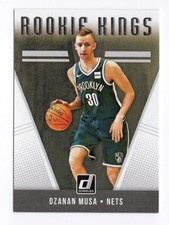 Dzanan Musa 2018-19 Panini Donruss Rookie Kings #3 Insert Brooklyn Nets Card. rookie card picture