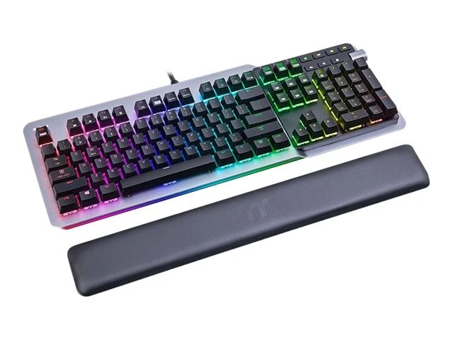 Thermaltake Argent K5 RGB Cablato USB Interruttore a chiave GKB-KB5-BLSRGR-01 - Immagine 2 di 4