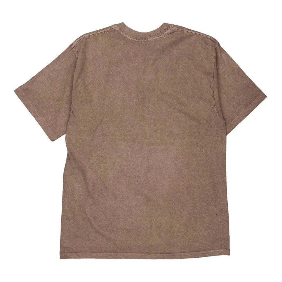 Camiseta Earth Creations Ponto Único - Algodão Marrom Grande - Imagem 2 de 4