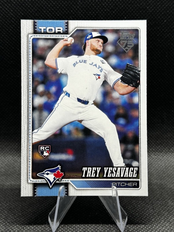 2026 Topps Series 2 #620 Trey Yesavage RC Toronto Blue Jays