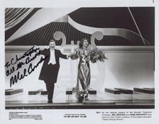 Mel Brooks Anne Bancroft To Be Or Not To Be 1983 - Original Hand Signed Photo