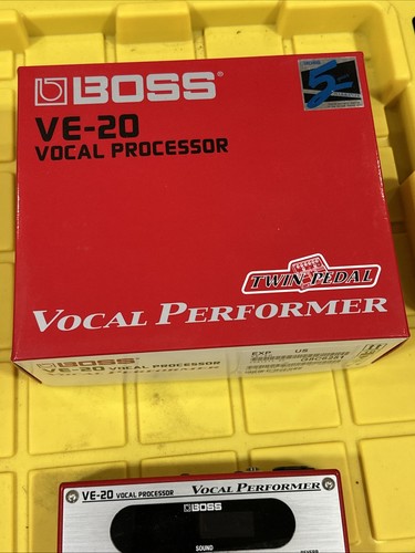 Boss VE-20 Vocal Performer Vocal Processor Pedal- No Power Cord - Picture 2 of 6