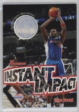 2004-05 Bowman Draft Instant Impact Memorabilia Elton Brand #II-EB ms9