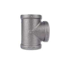 STZ Industries 1-1/4 in X FIP 1-1/4 in FIP Black Malleable Iron Tee 310UT-114