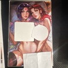Shadow & Vice #1 🔥 Starfire & Raven 🔥 Lingerie Cover • Dhaxina • LTD 100 SET 2 — photo 2