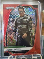 🏁🏁2025 Prizm Racing  AJ Allmendinger Red Power Prizm Parallel /175  SP🏁🏁