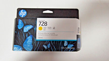 HP DesignJet 728 130ml Yellow Cartridge (F9J65A) Feb 2026