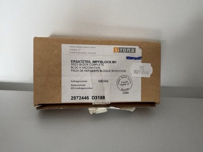 Siemens Sirona M1/E Inoculation Block Disinfection Tank Dentosept Spare Parts