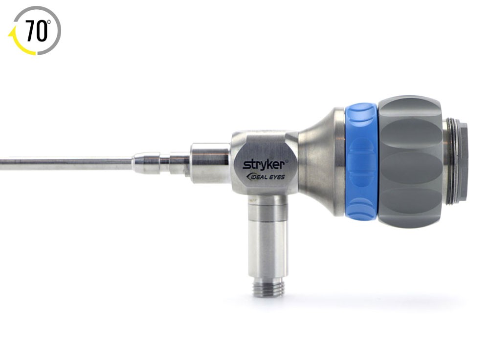 Stryker 4.0 mm 70º Precision IE™ HD Autoclavable Arthroscope, C-Mount, 140 mm