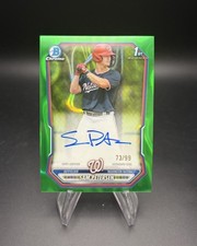 2026 Bowman Baseball SAM PETERSEN 1st Bowman Green Wave Auto 73/99 #CPA-SP