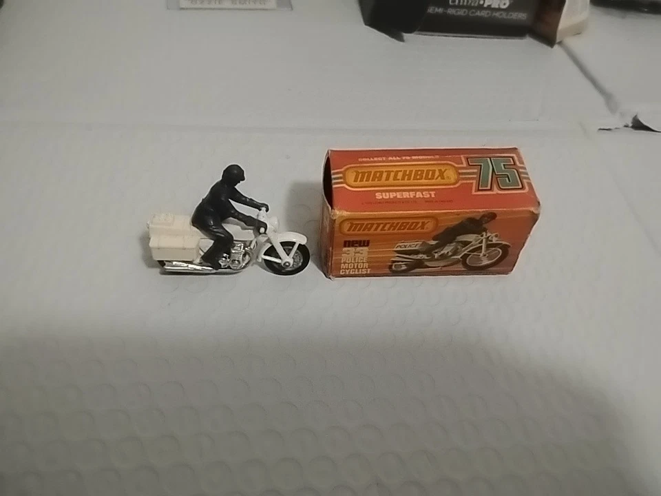 Matchbox Superfast No.33 Police Motorcycleist In Box. Vintage 1976 Matchbox. - Image 3 of 4