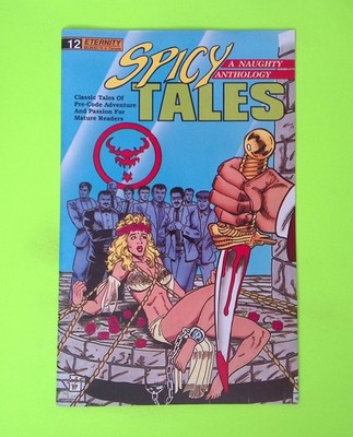 Spicy Tales #12 1989 Eternity Comics Higher Grade Comic Book RY35-145