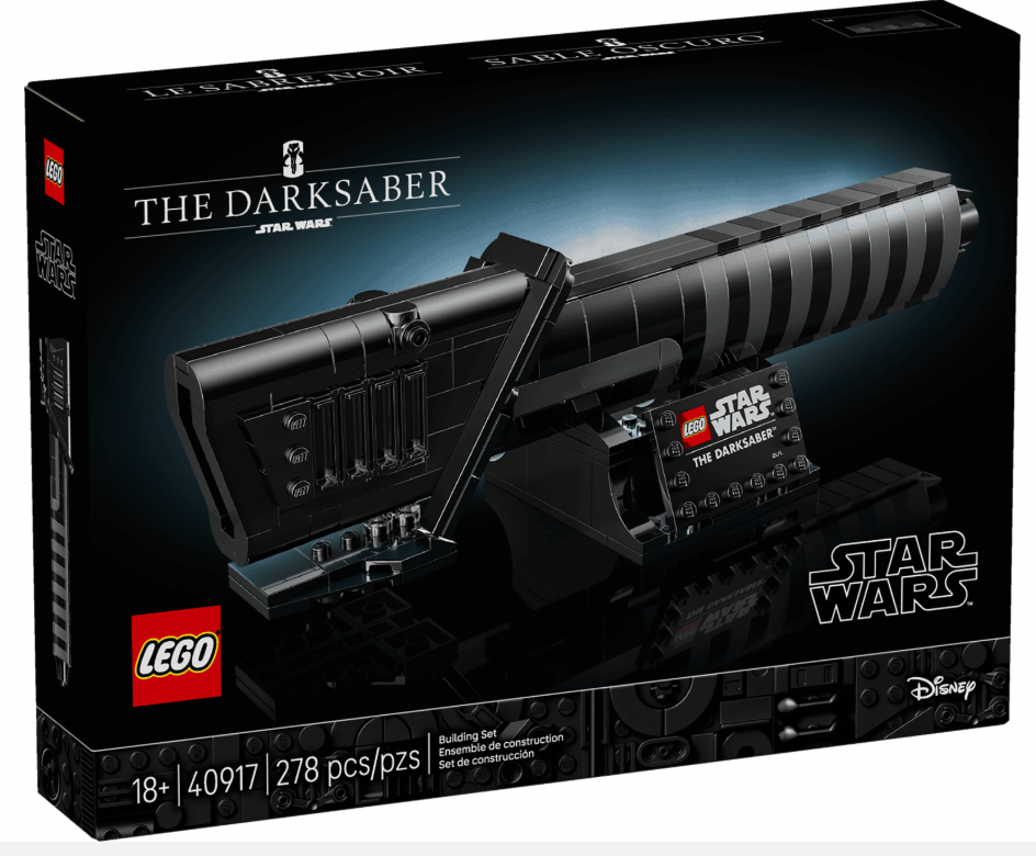 Lego #40917: The Darksaber GWP: Brand New in Box: PREORDER SHIPS