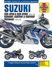 Suzuki GSX-R750 & GSX-R1100 (1986-1992), GSX600F & GSX1100F Katanas (1988-1996)