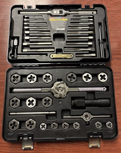 ICON TDMT-41 Professional Tap & Die Set - Metric 41 Piece (59159) - product listing photo
