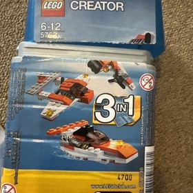 LEGO Creator 3 in 1 Mini Plane 5762 Retired (2012) 