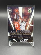 Giannis Antetokounmpo Air Defense Insert 2021-22 Donruss Optic #3 Bucks