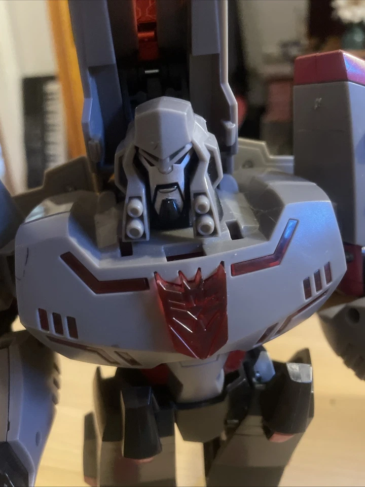 Transformers Animated Leader Class Megatron 2008 Hasbro sonidos y luces funcionan Foto 2 de 4