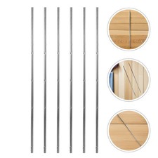  6 Pcs Asta Da Calcio Balilla Tavolo Parti Di Ricambio Del Tavolino Foosball