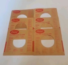 45 RPM 7" RECORD SLEEVES CO. SLEEVE 6 PACK SEE PHOTOS Capitol Records SLV369