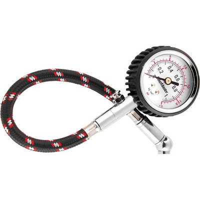 #ad BikeMaster Dial Type Air Pressure Tire Gauge With Hose 0 15 PSI TG20 1 015 $21.99