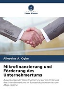 Alloysius A. Ogbe | Mikrofinanzierung Und FöRderung Des Unternehmertums | Buch