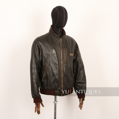 Original Vintage Yugoslavia Serbia Army Air Force Pilot Brown Original Vintage Yugoslavia Serbia Army Air Force Pilot Brown