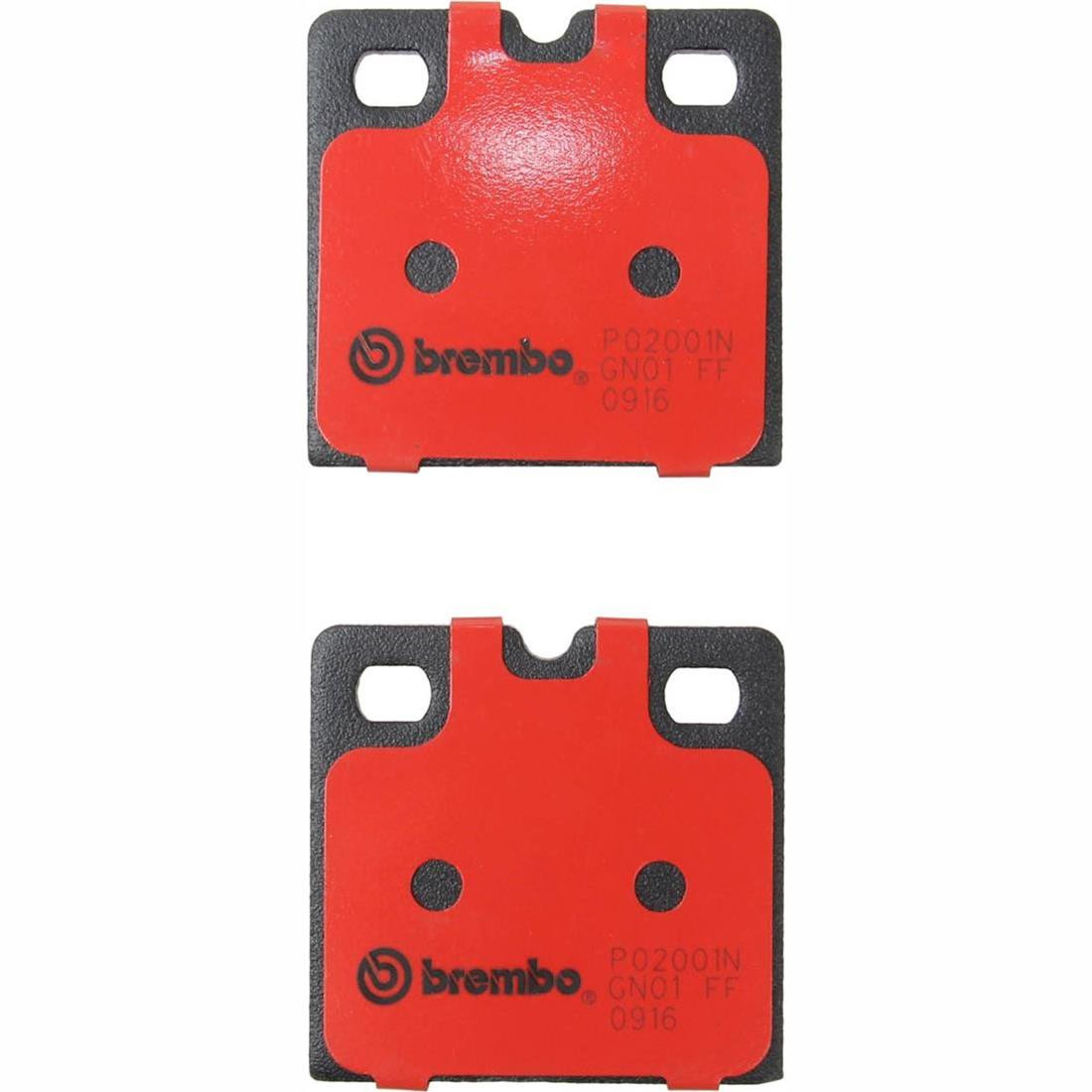 Brembo 8 Front Rear Disc Brake Pad Set Fits 2005-2006 Ford GT