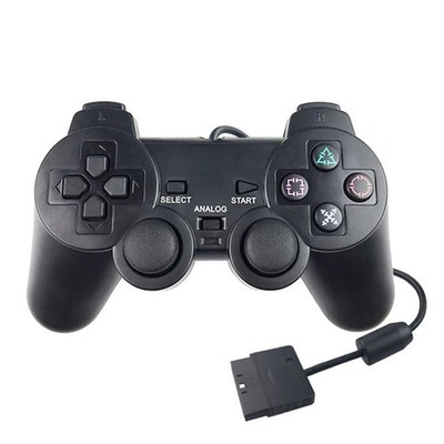PS2 Controller mit Kabel Vibration kompatibel mit Sony PlayStation 2 Gamepad Neu
