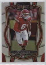 2022 Panini Select Club Level Silver Prizm Bryan Cook #252 0y59