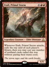 2018 Magic the Gathering MTG #100 Etali, Primal Storm Creature Elder Dinosaur