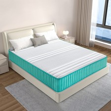 12" Memory Foam and Pocket Spring Hybrid Mattress in a Box,CertiPUR-US Certified