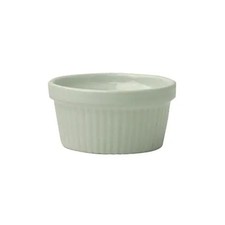 International Tableware, Inc European White 8 oz Porcelain Fluted Ramekin