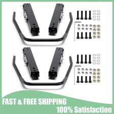 2 Pack Universal Seat Slider Seat Mounting Track Assembly Kit For NRG Sparco USA