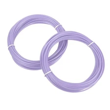 2 Pcs 3D Pen Filament, 1.75mm Dia 33ft Length, Light Purple