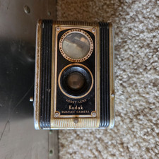 Vintage Kodak Duaflex Camera Kodet Lens 620 Film TLR Style Box Camera
