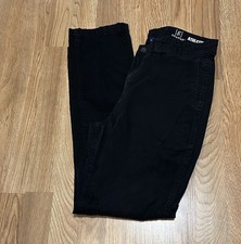 George Athletic 30/30 flat front pants black