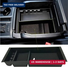 Center Console Tray Organizer Box - Secondary Storage Compatible with Ford F150